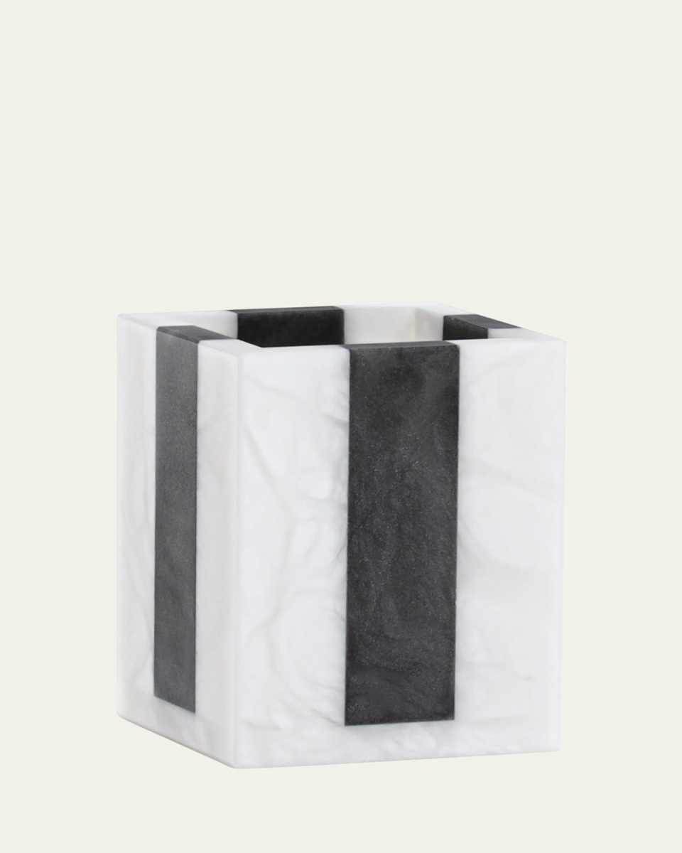 Banda Alabaster Toothbrush Holder